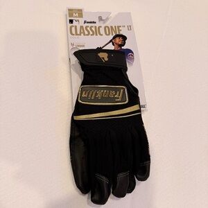 NWT Franklin Classic One Gold adult set of batting gloves- various sizes